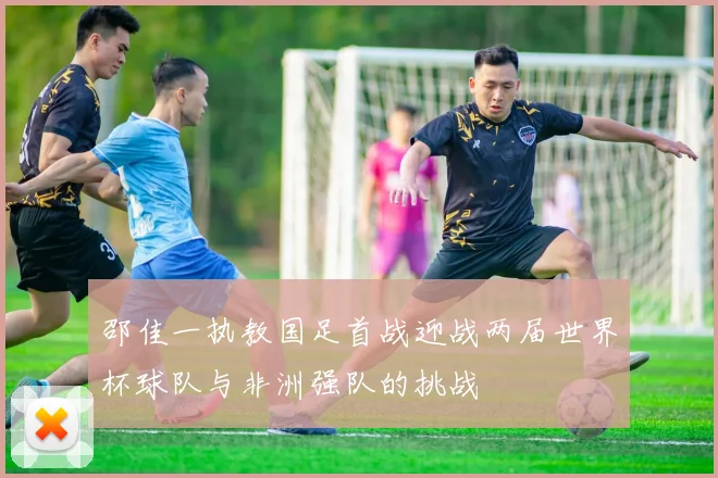 邵佳一执教国足首战迎战两届世界杯球队与非洲强队的挑战